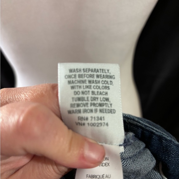 LL Bean Classic Denim Skirt - Picture 6 of 9